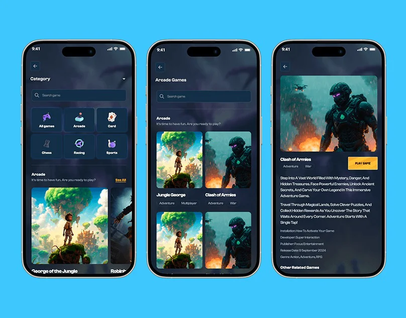 MyAvocado Games — Game Category